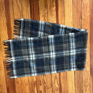 Authentic Vintage Pendleton 100% Virgin Wool Plaid Scarf Unisex